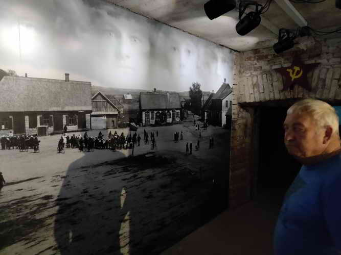 Vabalninkas Videoinstallation Bedrohung der Juden Gefahr Vabalninkas