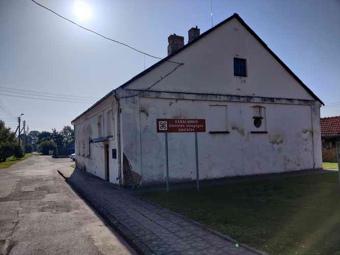 Wintersynagoge Vabalninkas Litauen Wintersynagoge Vabalninkas