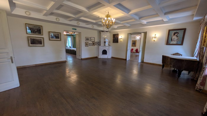 Bistrampolis Herrenhaus obere Etage