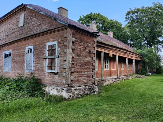 Litauen Papilys Herrenhaus Papilys Seitenansicht Herrenhaus