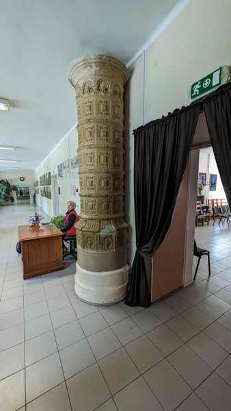 Raudone Eingang des Museums