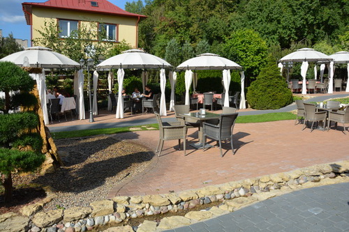 Ausflugsziel Litauen Kaunas Litauen Restaurang gehoben