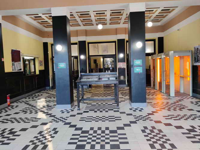 Kaunas Hauptpost Eingangsbereich Hauptpost Kaunas Eingangsbereich