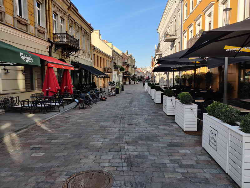Vilnius Gatve Kaunas Fussgängerzone