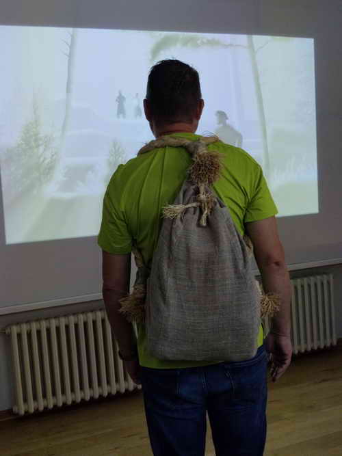 Maironis Museum Kaunas Bücherträger Knygnešys Maironis Museum Kaunas