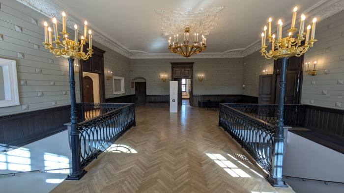 Kaunas Rathaus Flur oben