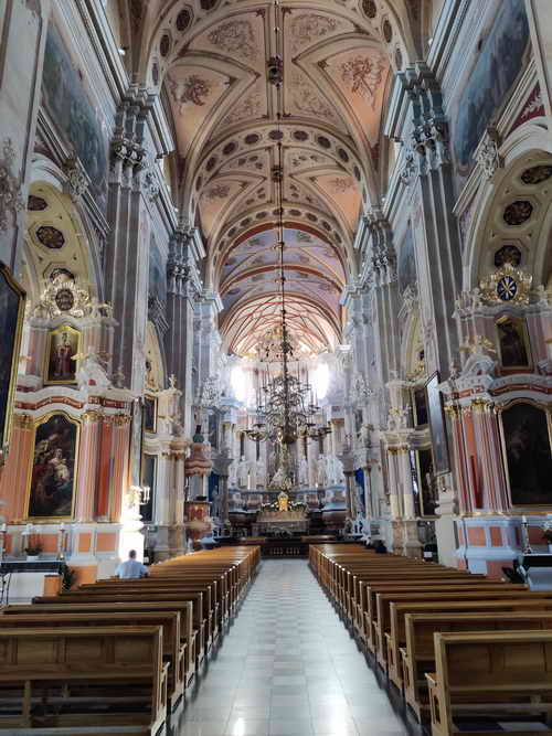 Innenraum St. Peter und Paul Kaunas Kirche St. Peter und Paul Kaunas