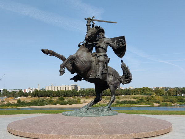 Ritter Vytis Kaunas Litauen Kaunas Ritter Vytis