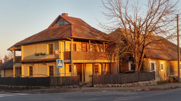 Litauen Cafe Neries Nationalpark Cafe Muse Musninkai