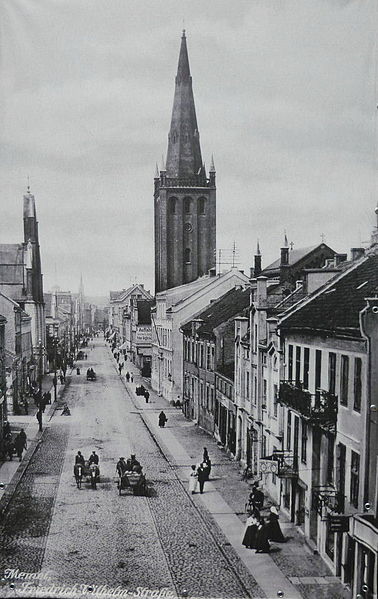 Friedrich Wilhelm Strasse Klaipeda Memel