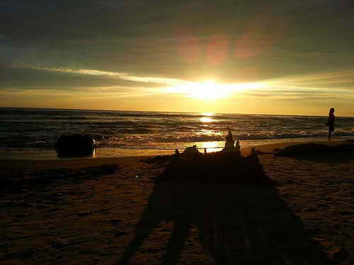 Sonnenuntergang Karkle