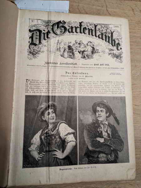 Erste Seite Gartenlaube Juodkrante Gartenlaube 1988