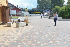 Bernd Galoci bei der Arbeit als Reporter Bernd Galoci Nida