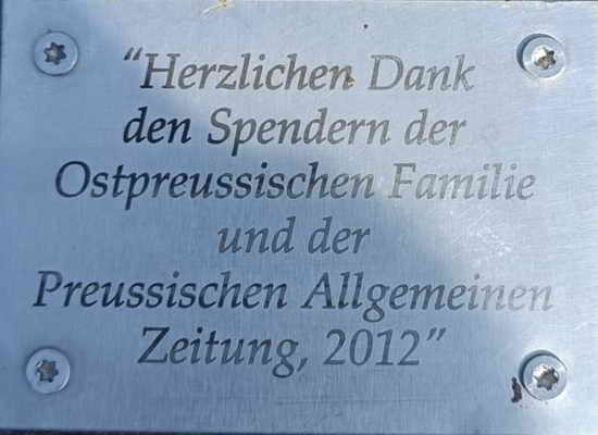 Spenden für den Kurenkahn Nida Litauen Spenden für die Kursis Ostpreussen Litauen