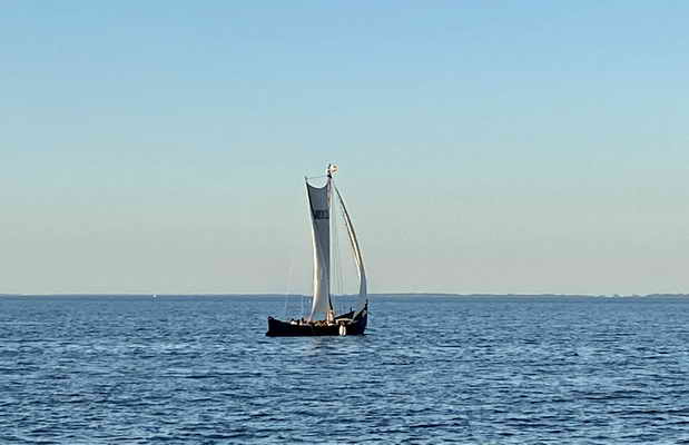 Reise mit dem Kurenkahn