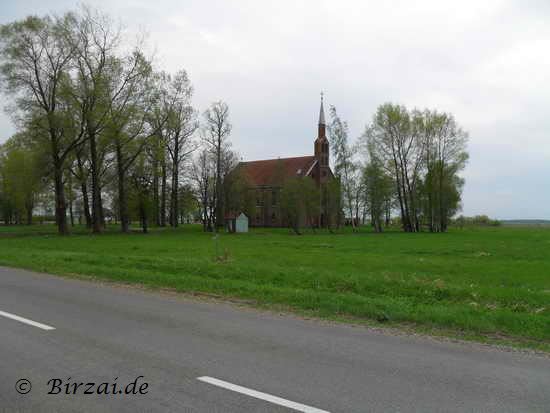 Evangelische Kirche bei Silute Litauen