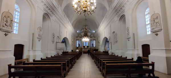 Innen Siauliai Apostel Peter und Paul Kirche Siauliai Apostel Peter und Paul Kirche Innenraum