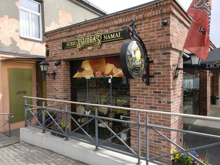 Dziuga Zemaitijos Pienas Dziuga Käse Telsiai Litauen