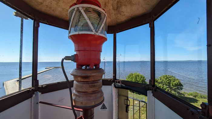 Ventes Ragas Blick vom Leuchtturm