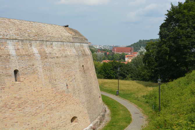 Museum Bastion Vilnius Bastion Mauer Vilnius