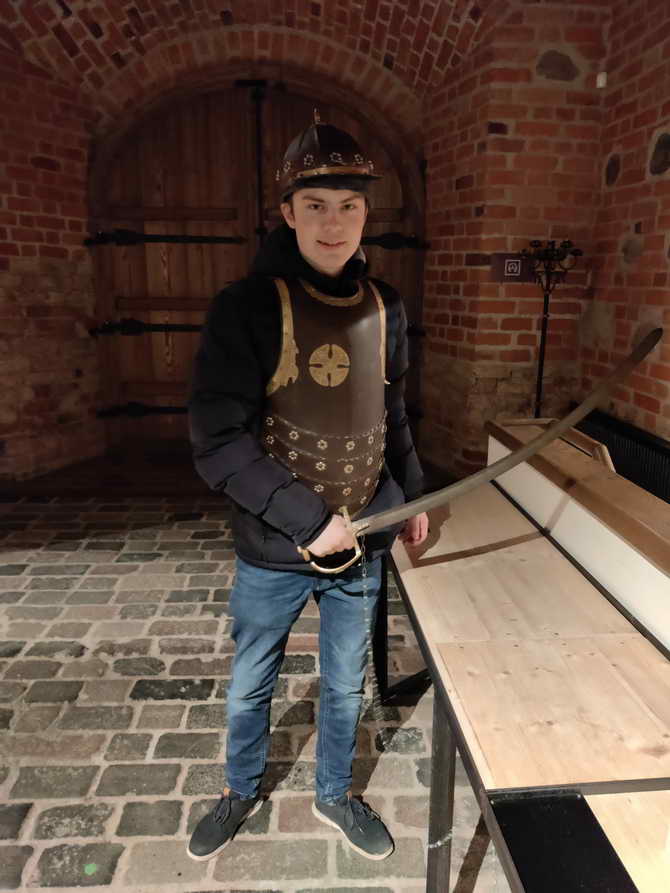 Bastion Vilnius Museum Schwert Museum Bastion Vilnius