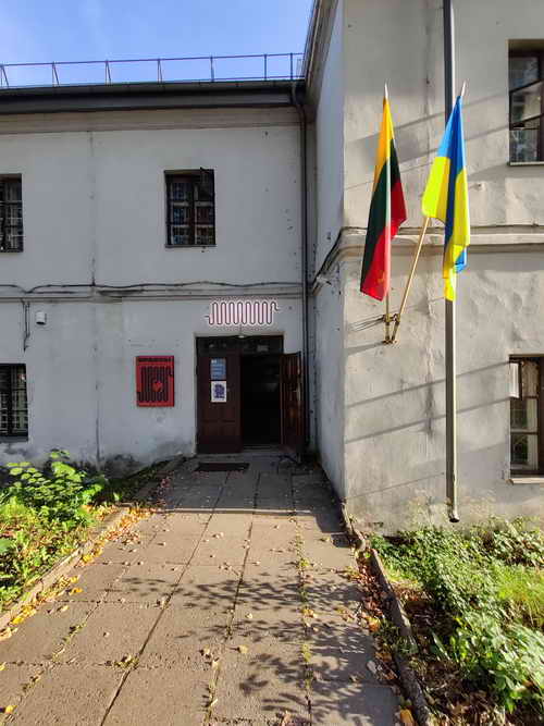 Eingang Museum Haftanstalt Vilnius Detention Center Museum