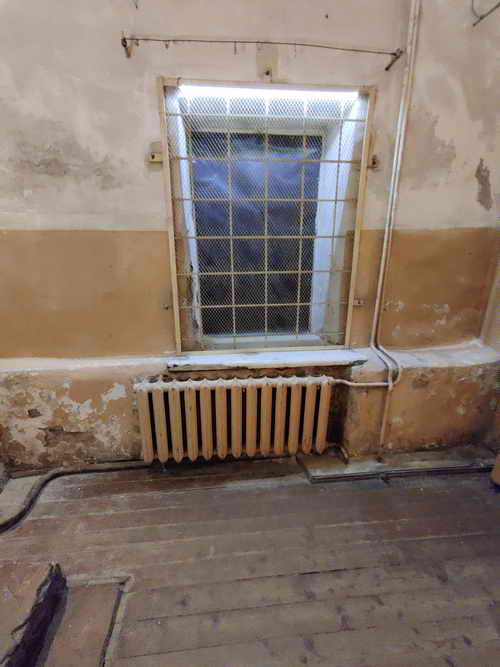 Haftzelle Gitter Detention Center Museum Detention Center Museum Vergittertes Fenster