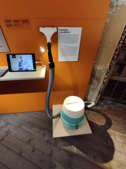 Staubsauger Detention Center Museum Alter litauischer Staubsauger