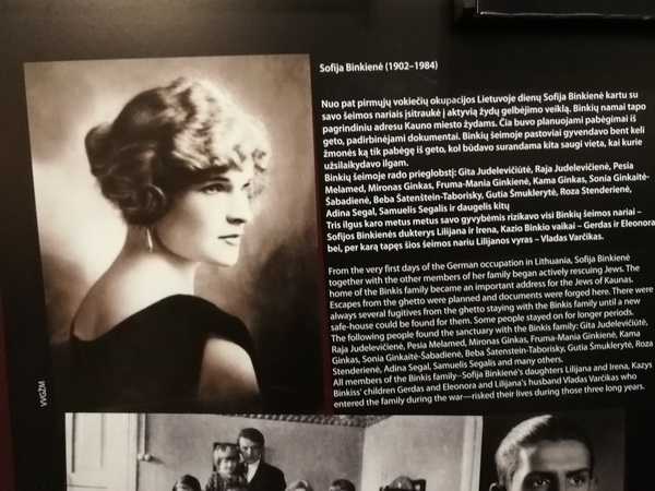 Sofija Binkiene Hilfe fuer die Juden aus dem Ghetto Kaunas