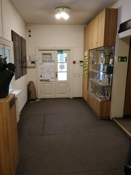 Eingangsbereich Gaon Museum Green House Holocaustmuseum Vilnius