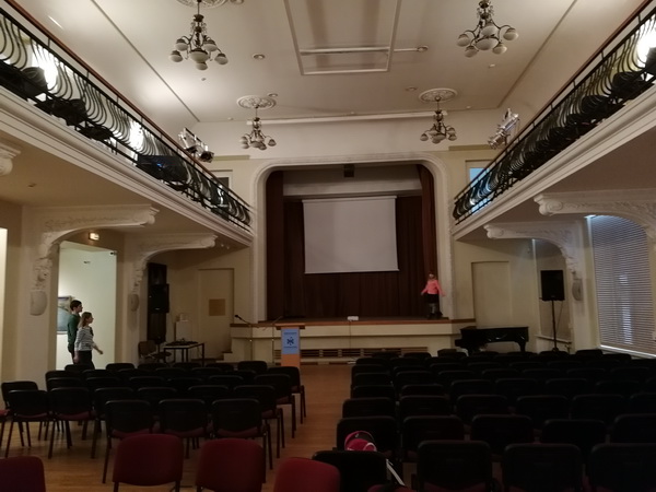 Theatersaal im Juedischen Museum Toleranzzentrum Gaon Vilnius