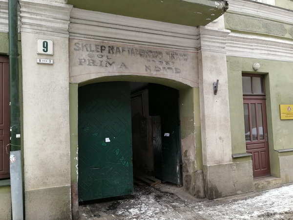 Juedische Spuren in Vilnius Hebraeische Inschriften in Vilnius