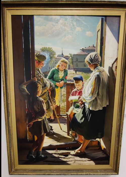 Nationale Kunstgalerie Propaganda Brief Sowjetische Propaganda Nationale Kunstgalerie