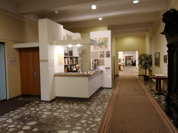 Litauen Nationalmuseum Nationalmuseum Vilnius Eingangsbereich