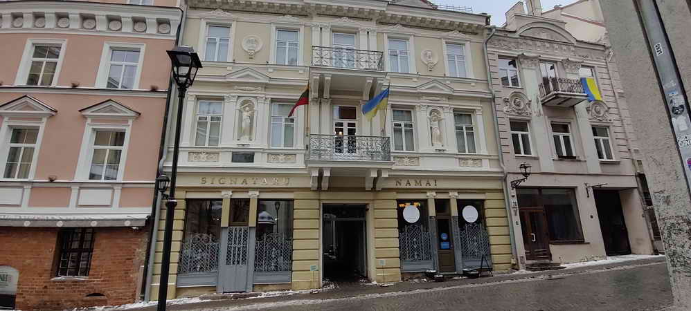 Vorderansicht Signataru namai Vilnius Signataru namai Vilnius
