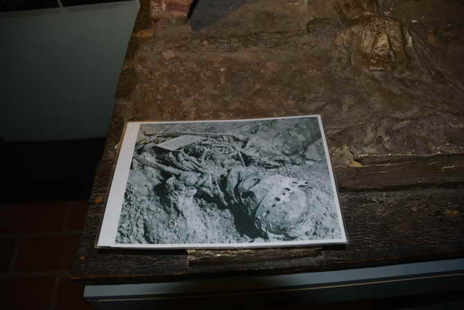 Reste von Barbara Radvilaite mit Schmuck Barbara Radvilaite Grab