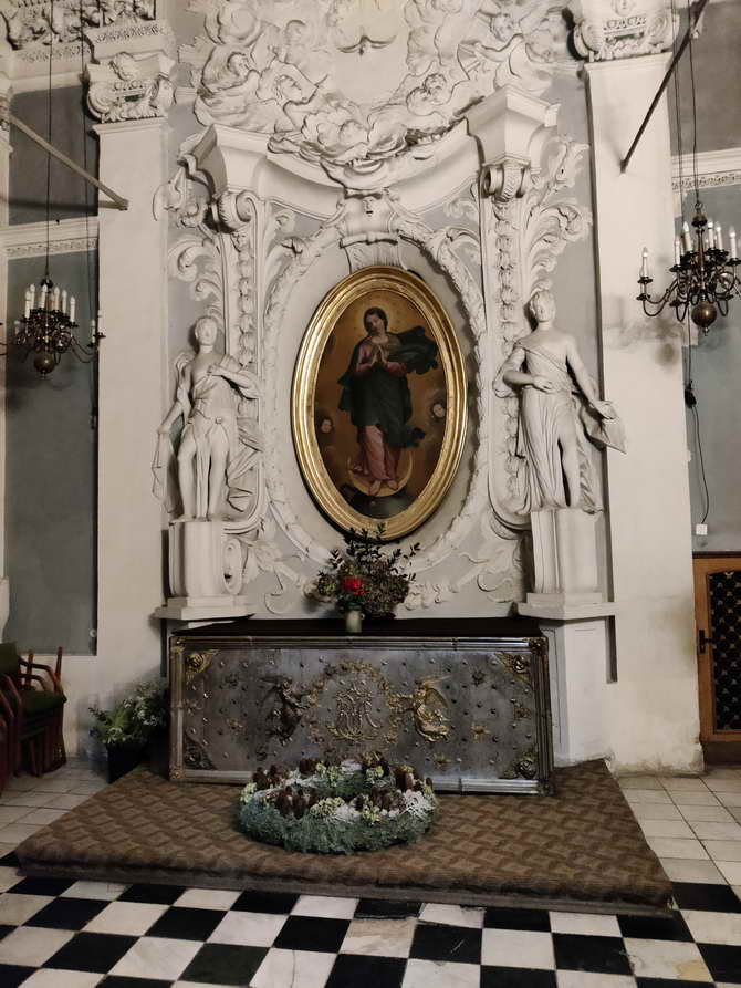 Barocke Reste in der Stanislaus Kathedrale Kathedrale Vilnius Barock