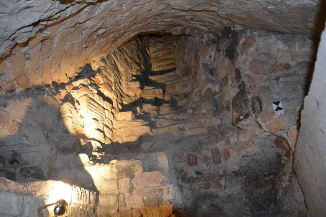 Lüftungsschächte Vilnius Kathedrale Extreme Tunnel Vilnius Lüftung