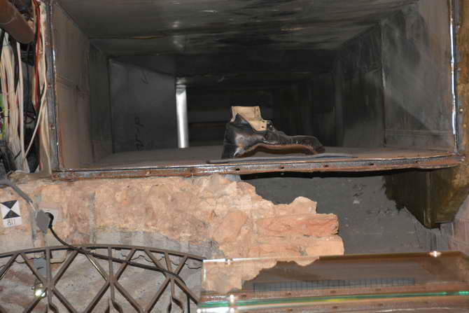 Litauen Vilnius komischer Schuh Schuh Kathedrale Vilnius