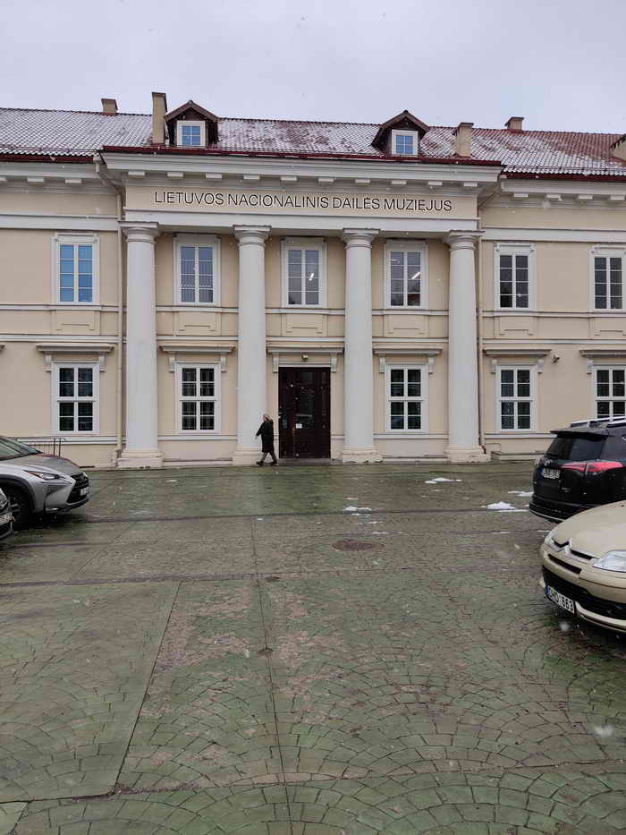 Vilnius Gemaeldegalerie Innenhof