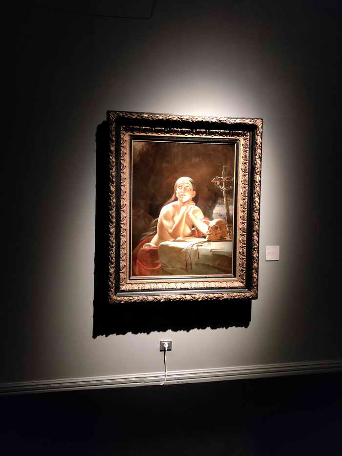 Vladislovas Neveravičius Maria Vilnius Vilniuser Bildergalerie Büßende Maria