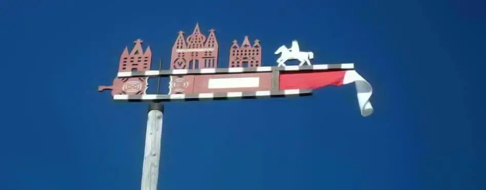 Litauen Kurenwimpel Litauen Nida Kurenwimpel