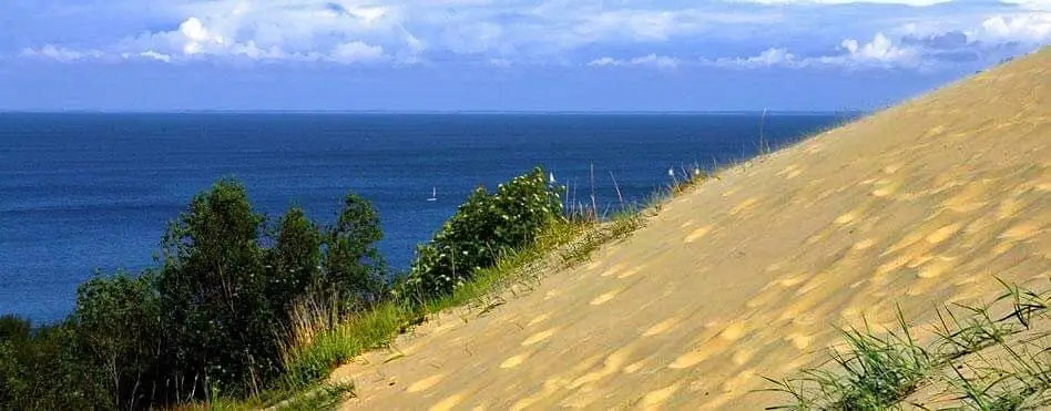 Litauen Dünen Kurische Nehrung Litauen Nida Haff Dünen