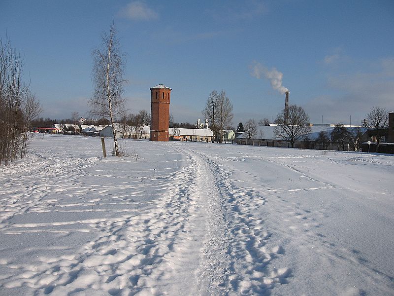alter wasserturm für die bahn