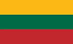 Echter Litauer Flagge