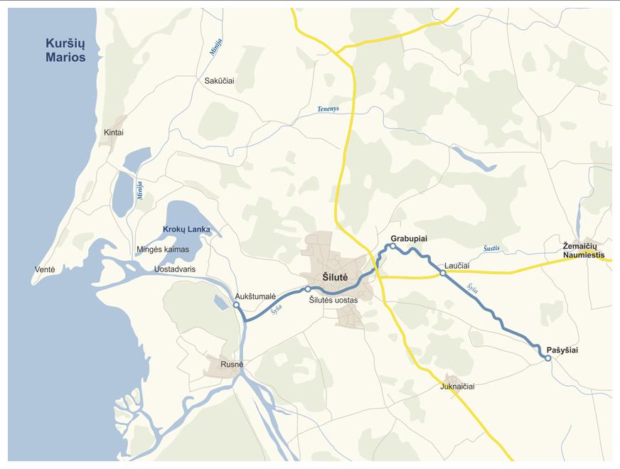 Litauen Silute Sysa Silute