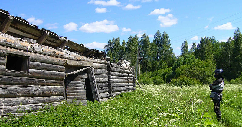 Alte Holzhütte Estonia