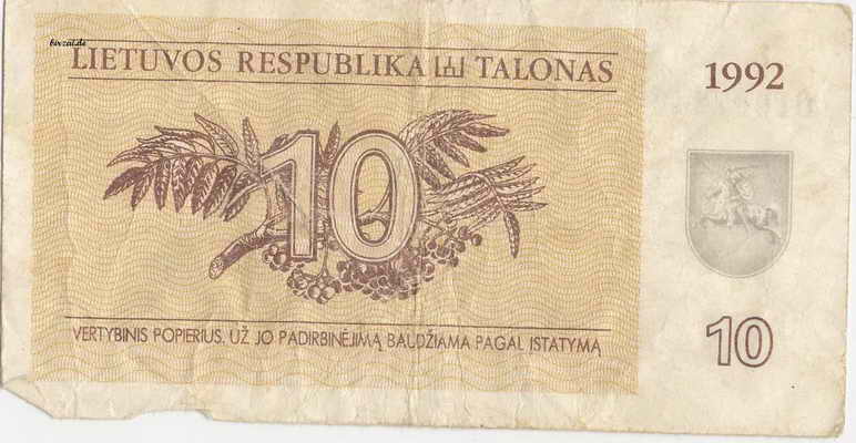 10 Talonas