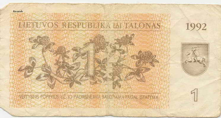 1 Talonas