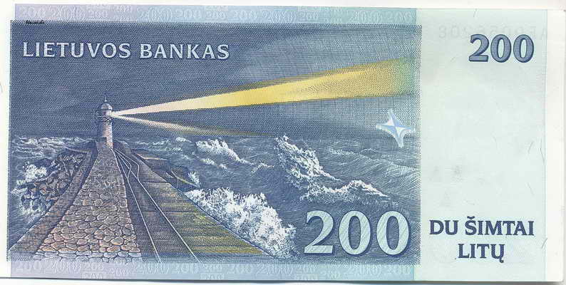 200 litas von hinten